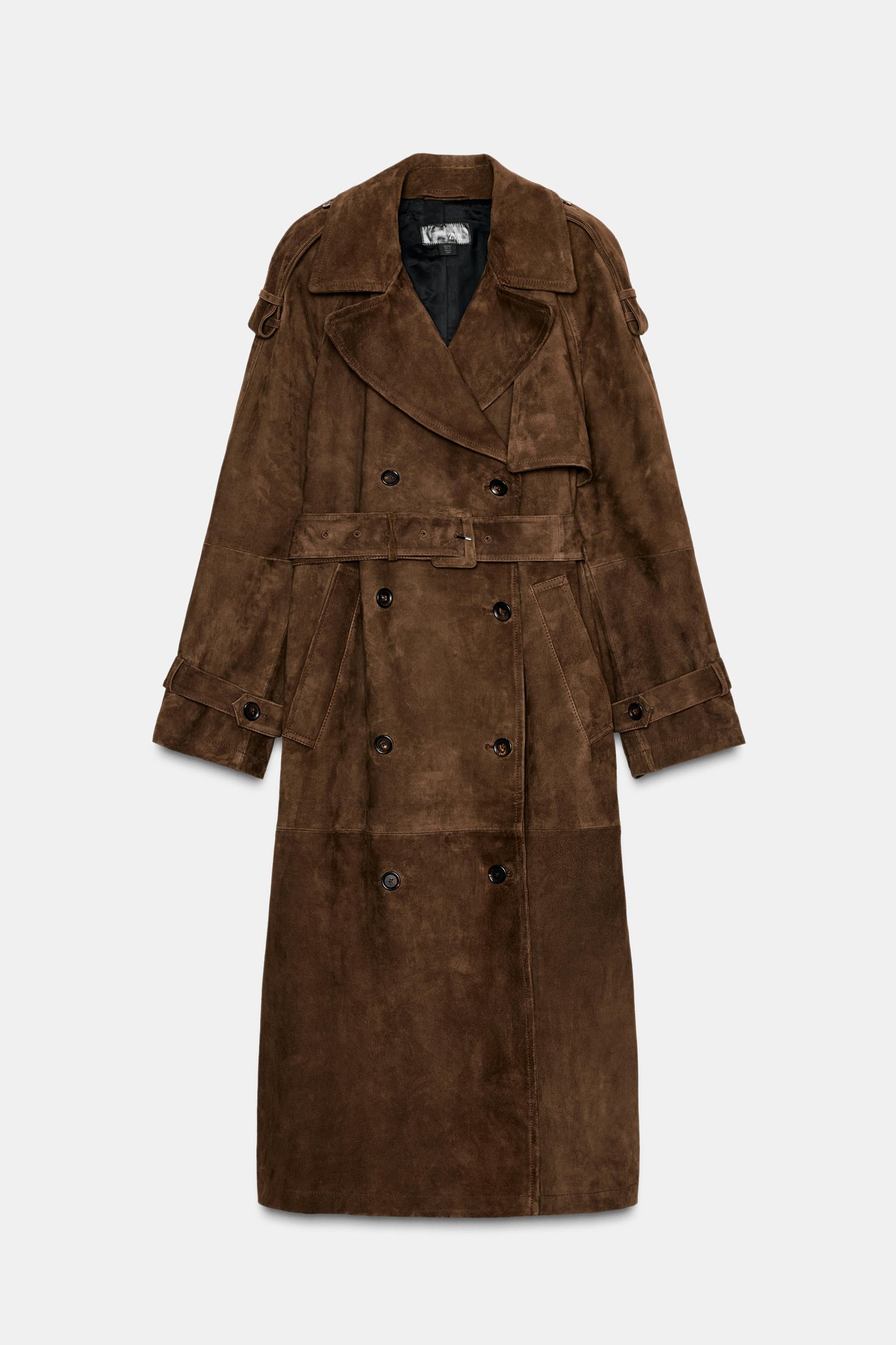 Trench-Coat en Daim