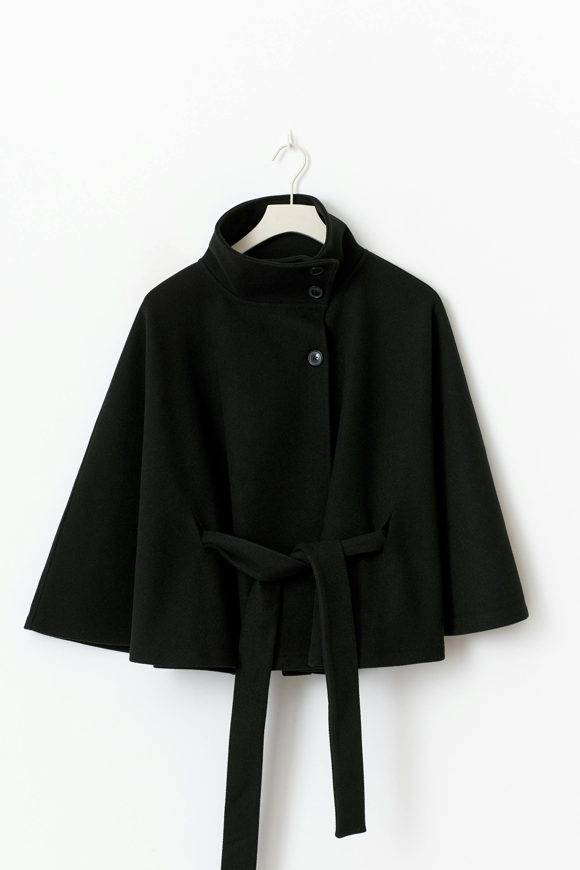Manteau Cape avec Ceinture
