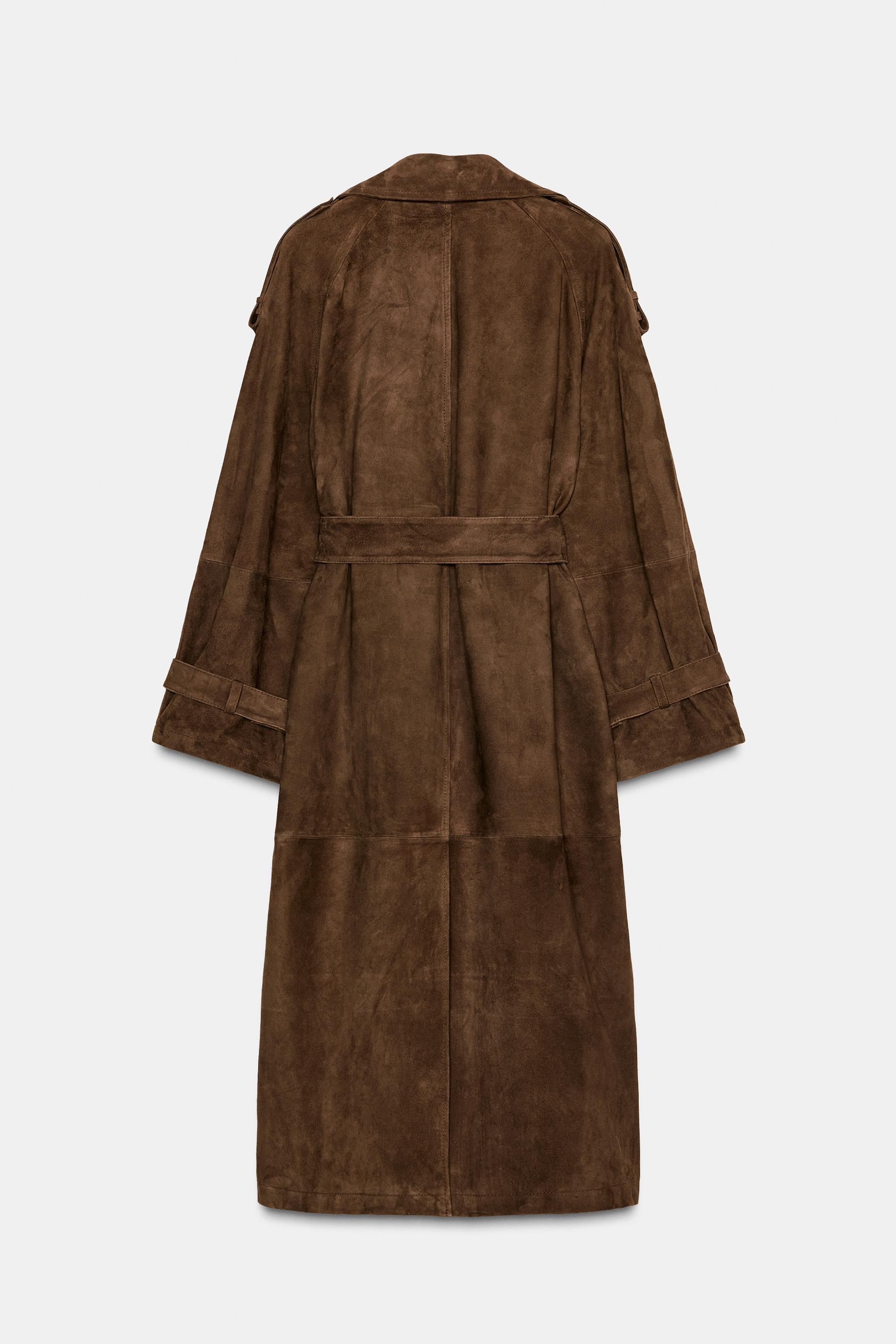 Trench-Coat en Daim