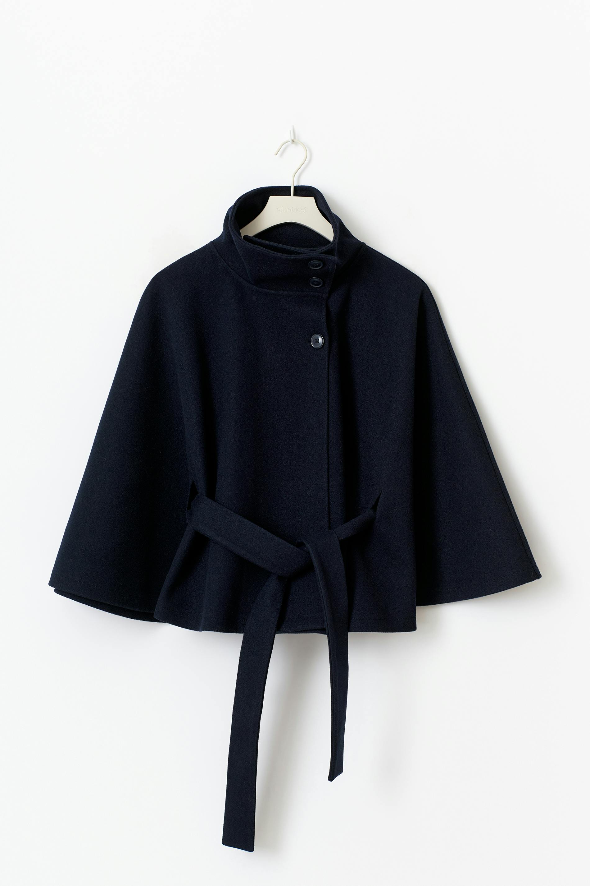 Manteau Cape avec Ceinture