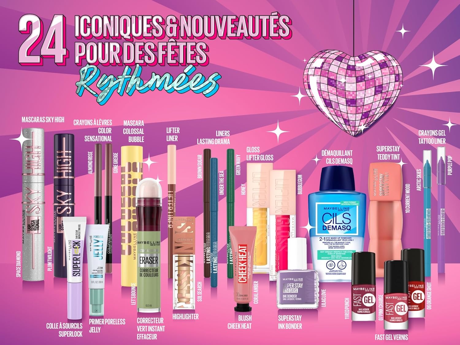 Maybelline New York | Calendrier de l'Avent 2025